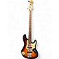 Used 2006 Fender American Deluxe Jazz Bass 2 Color Sunburst Electric Bass Guitar thumbnail