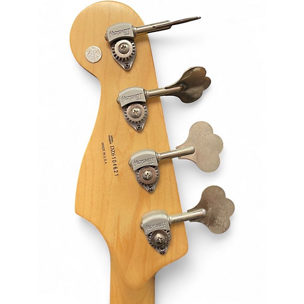 Used 2006 Fender American Deluxe Jazz Bass 2 Color Sunburst Electric Bass Guitar