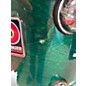 Used Premier 4 Piece genista shell pack Green Drum Kit