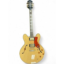 Used Epiphone Sheraton II Natural Hollow Body Electric Guitar