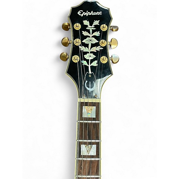 Used Epiphone Sheraton II Natural Hollow Body Electric Guitar