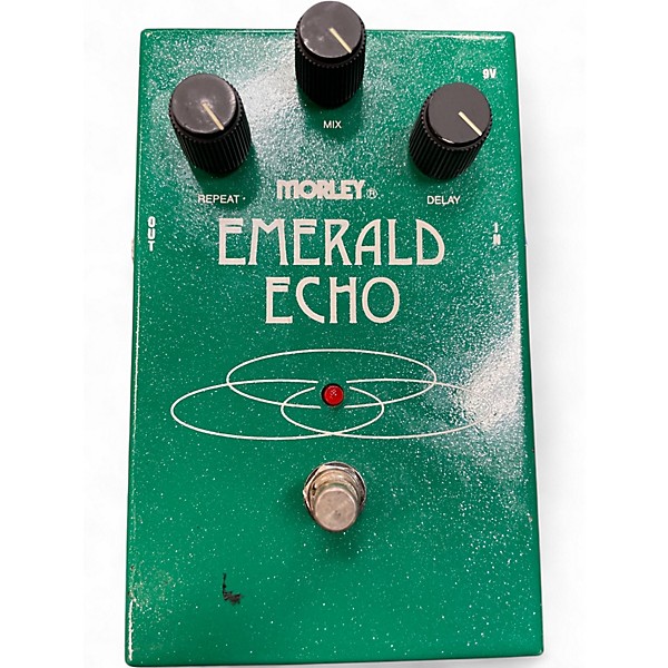 Used Morley EMERALD ECHO Effect Pedal
