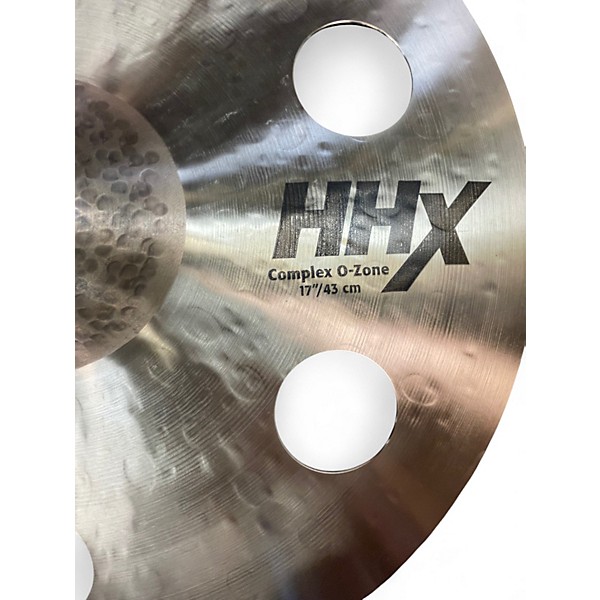 Used SABIAN 17in HHX COMPLEX OZONE Cymbal
