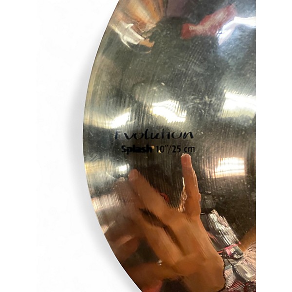 Used SABIAN 10in HHX Evolution Splash Cymbal
