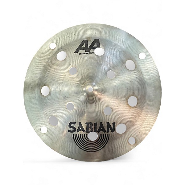 Used SABIAN 18in AA Chinese Cymbal
