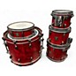 Used Gretsch Drums 5 Piece HARVEY MASON BROADCASTER CHERRY MAPLE GUM Drum Kit thumbnail