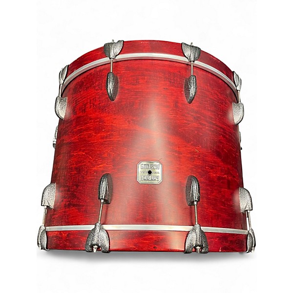 Used Gretsch Drums 5 Piece HARVEY MASON BROADCASTER CHERRY MAPLE GUM Drum Kit