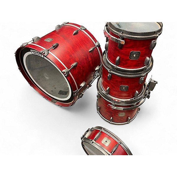 Used Gretsch Drums 5 Piece HARVEY MASON BROADCASTER CHERRY MAPLE GUM Drum Kit