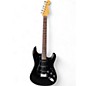 Used Fender Deluxe Pro Stratocaster BLACK Solid Body Electric Guitar thumbnail