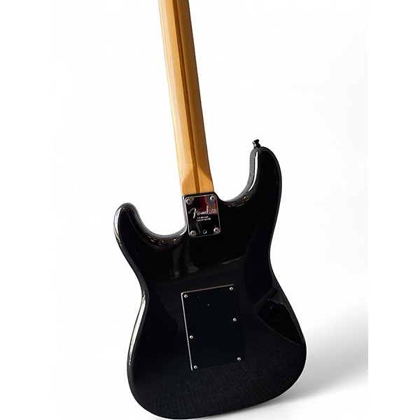 Used Fender Deluxe Pro Stratocaster BLACK Solid Body Electric Guitar