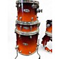 Used 2006 Mapex 6 Piece Pro M Cherry Fade Drum Kit