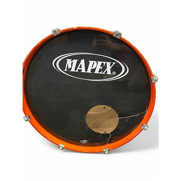 Used 2006 Mapex 6 Piece Pro M Cherry Fade Drum Kit