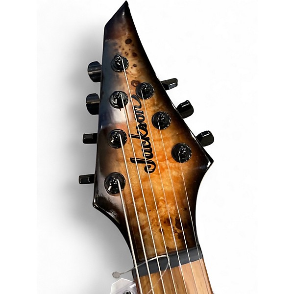 Used Jackson Pro Series Misha Mansoor Signature Juggernaut HT7FM BLACK BURST Solid Body Electric Guitar