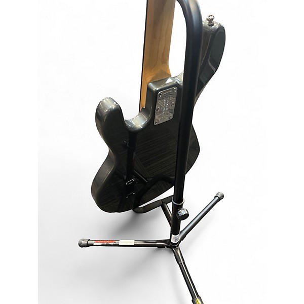 Used Ernie Ball Music Man Stingray 4 String Gray Electric Bass Guitar