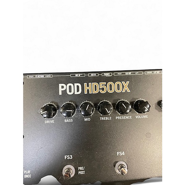 Used Line 6 Pod HD500X Amp Modeler Effect Processor