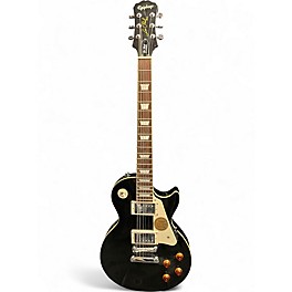 Used Epiphone Les Paul Standard Black Solid Body Electric Guitar