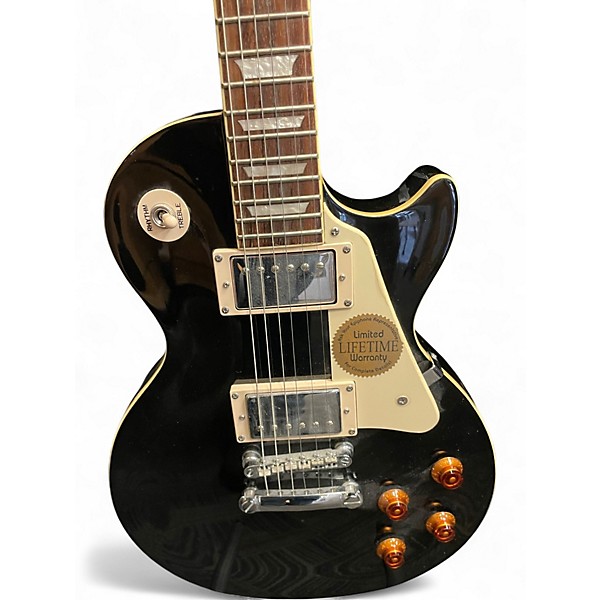 Used Epiphone Les Paul Standard Black Solid Body Electric Guitar