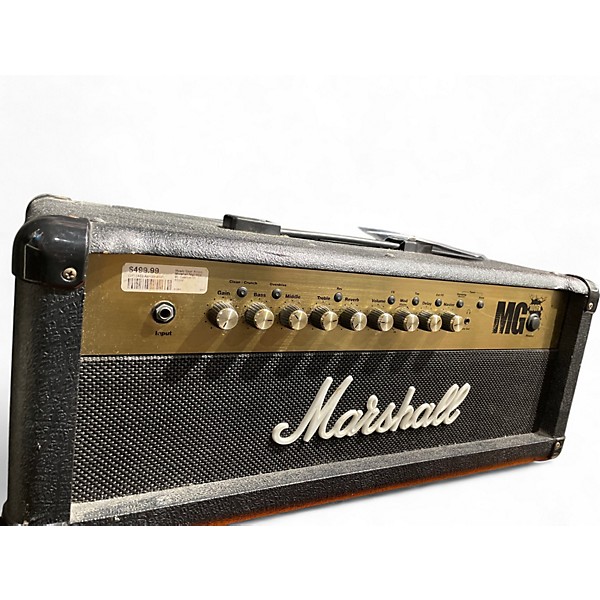 Used 2015 Marshall MG100HFX 100W Solid State Guitar Amp Head