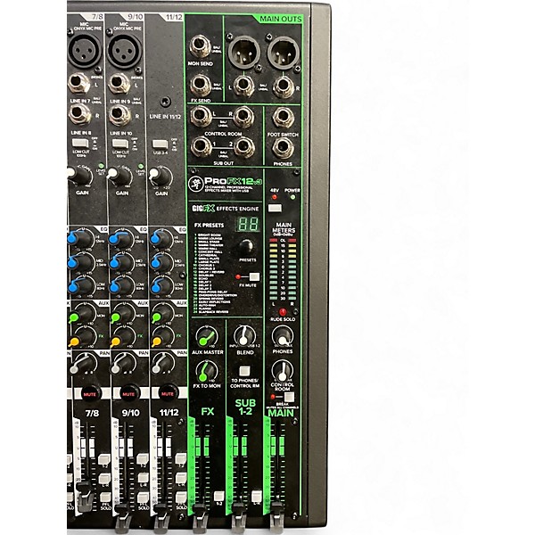Used Mackie PROFX12v3 Powered Mixer