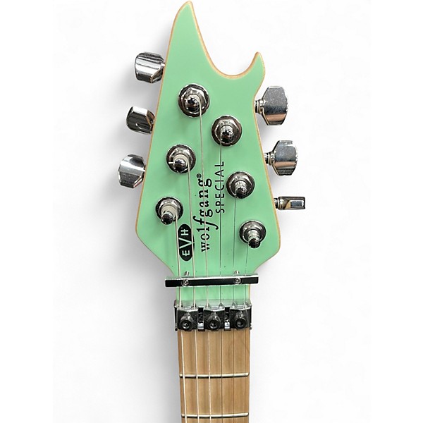 Used EVH Wolfgang Special Surf Green Solid Body Electric Guitar