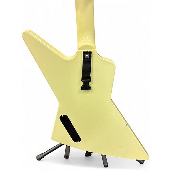 Used Gibson EXPLORER 76 REISSUE Antique Ivory Solid Body Electric Guitar