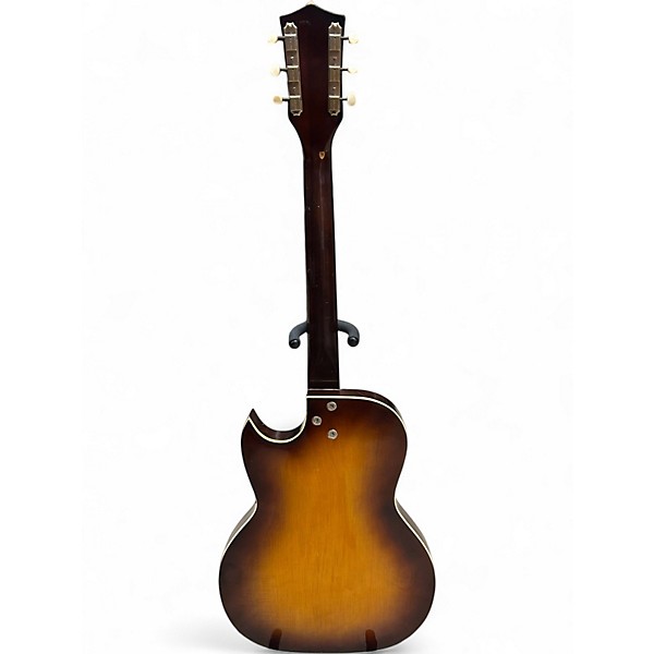 Used Kay GALAXIE Vintage Sunburst Hollow Body Electric Guitar