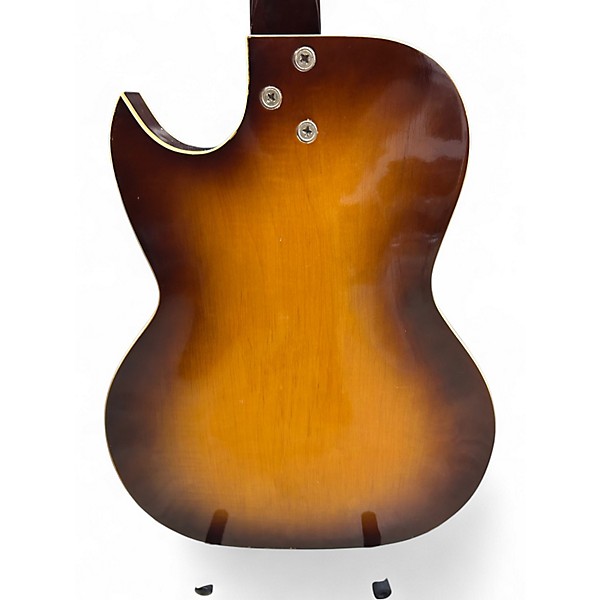 Used Kay GALAXIE Vintage Sunburst Hollow Body Electric Guitar