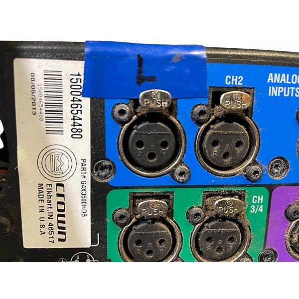 Used Crown iTECH 4x3500 Power Amp