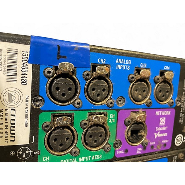 Used Crown iTECH 4x3500 Power Amp
