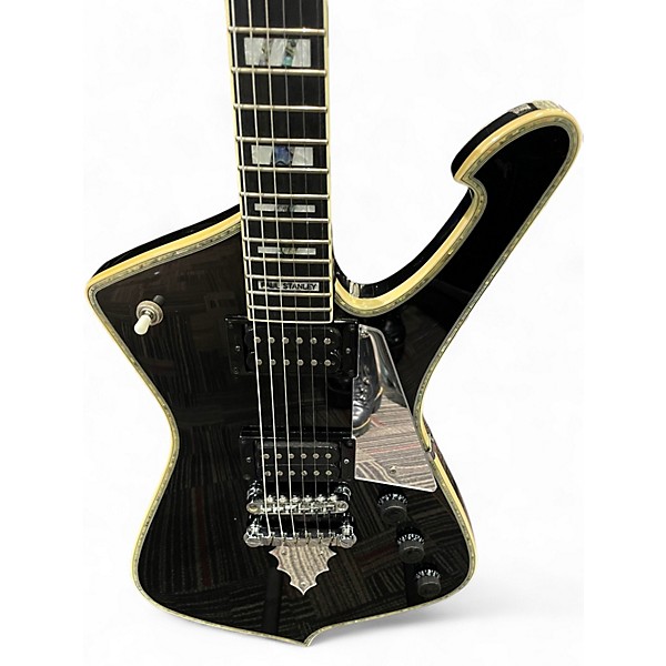 Used Ibanez PS-120 PAUL STANLEY ICEMAN BLACK Solid Body Electric Guitar