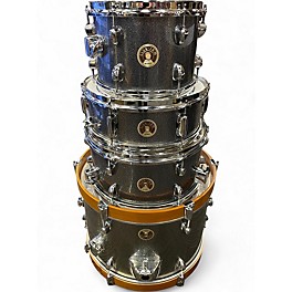 Used TAMA 4 Piece CLUB JAM GALAXY SILVER Drum Kit