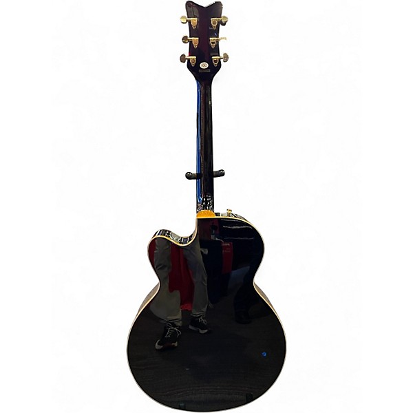 Used Gretsch Guitars g5022cbfe Black and Gold Acoustic Electric Guitar
