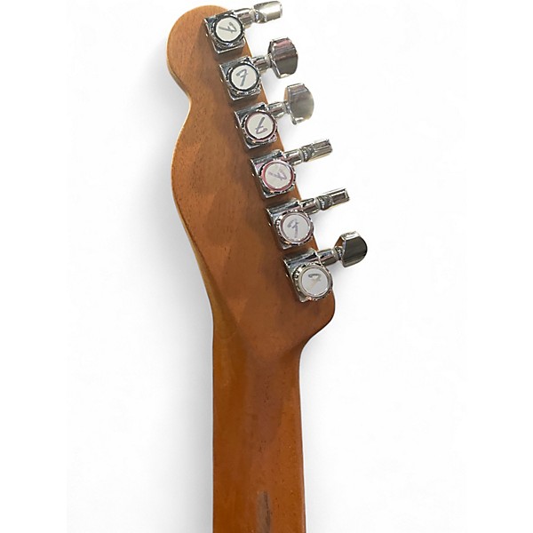 Used 2022 Fender American Acoustasonic Telecaster pink  Acoustic Electric Guitar