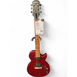 Used Epiphone Les Paul Special Candy Apple Red Solid Body Electric Guitar