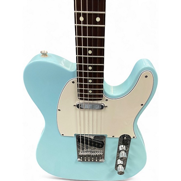 Used Allman T-Type Light Blue Solid Body Electric Guitar