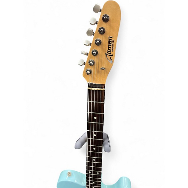 Used Allman T-Type Light Blue Solid Body Electric Guitar