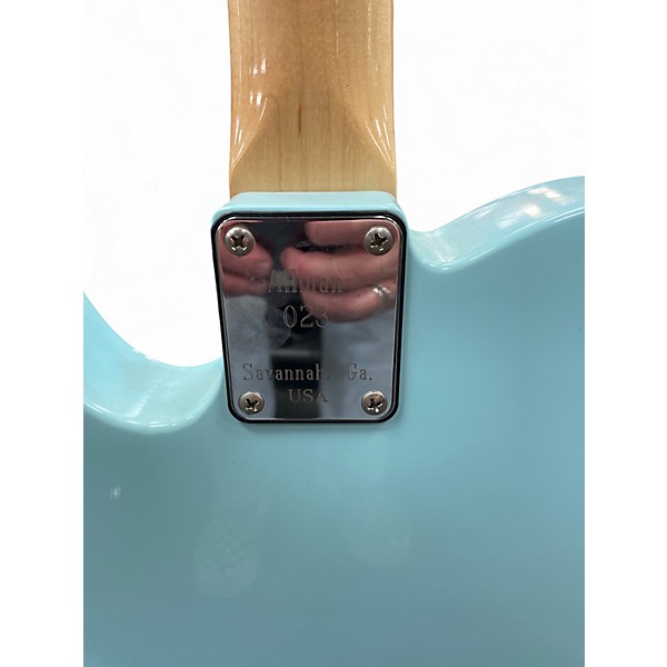 Used Allman T-Type Light Blue Solid Body Electric Guitar