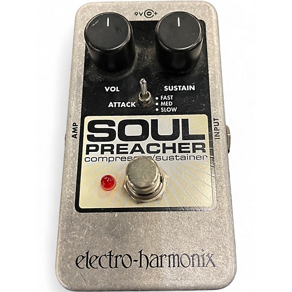 Used Electro-Harmonix Soul Preacher Nano Compressor / Sustainer Effect Pedal