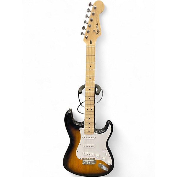 Used Squier Stratocaster HSS 2 Color Sunburst Solid Body