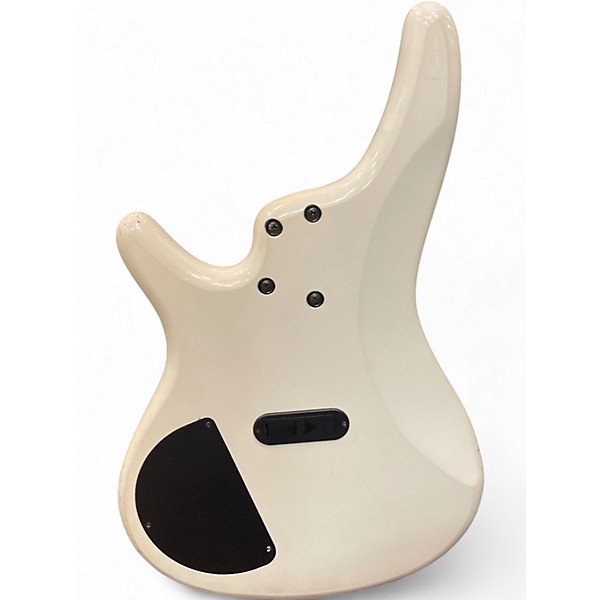 Used Ibanez SDGR White Electric Bass Guitar