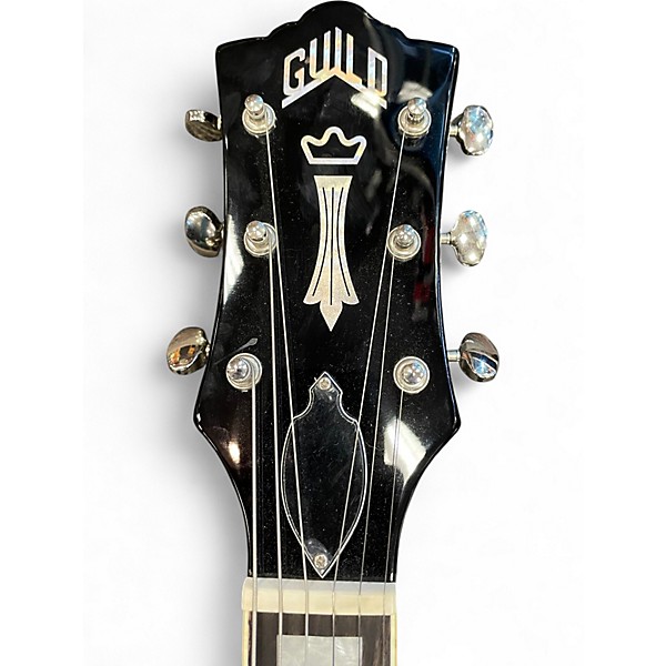 Used Guild Aristocrat HH TRANS BLACK Solid Body Electric Guitar