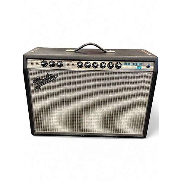 Used Fender 1968 Custom Deluxe Reverb 22W 1x12 Tube Guitar Combo Amp