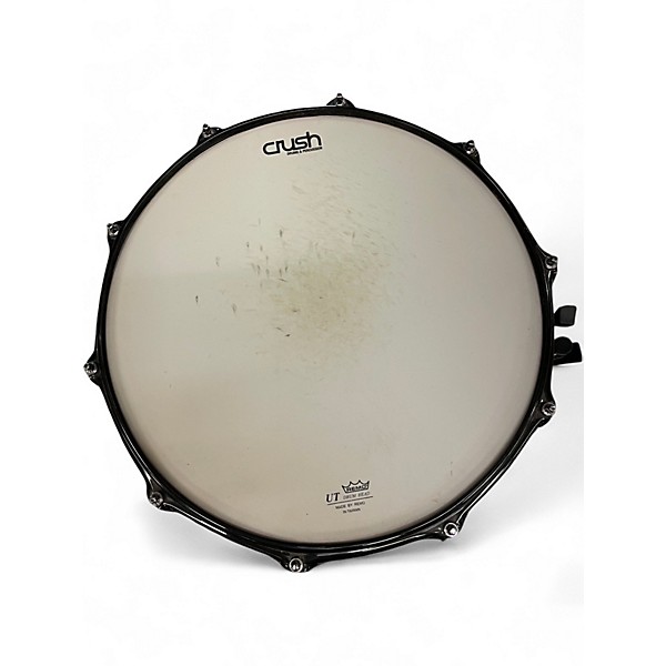 Used Crush Drums & Percussion 6X14 CHAMELEON ASH TRANS SATIN ORANGE Drum