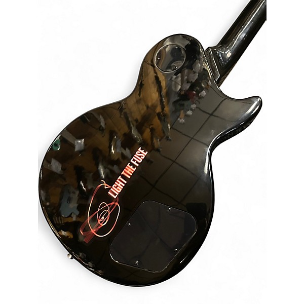 Used Keith Urban LIGHT THE FUSE LEFT HANDED Blue Burst Solid Body Electric Guitar