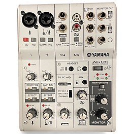 Used Yamaha AG06MK2 Unpowered Mixer