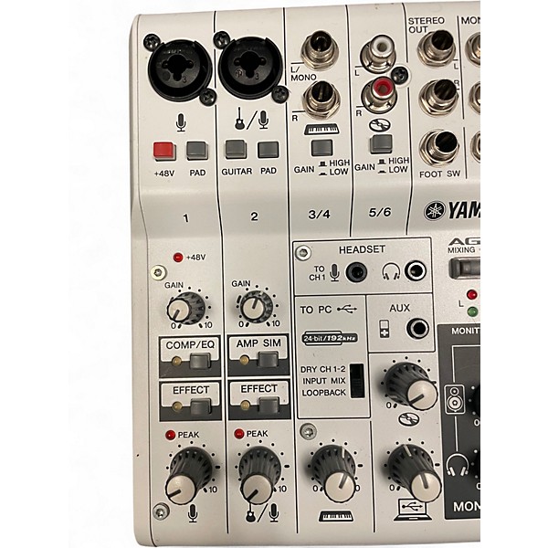 Used Yamaha AG06MK2 Unpowered Mixer