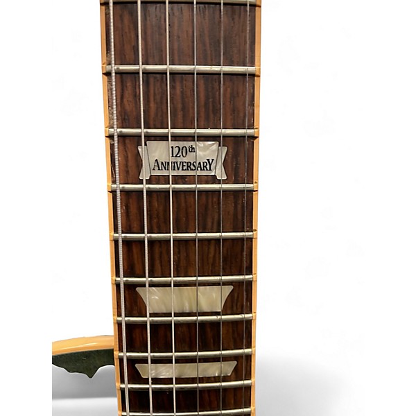 Used 2014 Gibson GIBSON 120TH ANNIVERSARY LES PAUL TRADITIONAL Ocean Blue Solid Body Electric Guitar