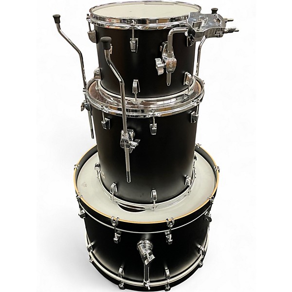 Used Ludwig 3 Piece NeuSonic Matte Black Drum Kit