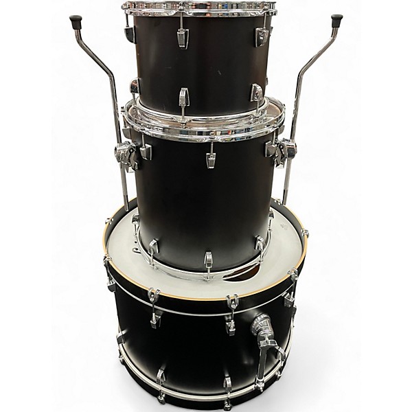 Used Ludwig 3 Piece NeuSonic Matte Black Drum Kit