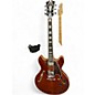Used D'Angelico Premier Series DC Brown Sunburst Hollow Body Electric Guitar thumbnail
